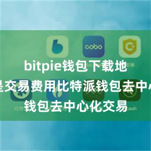 bitpie钱包下载地址其次是交易费用比特派钱包去中心化交易